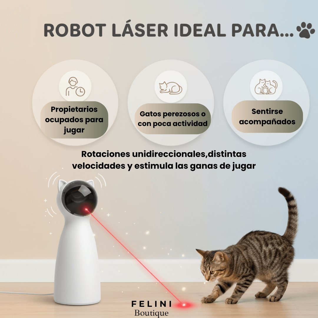 Robot puntero Láser Felini