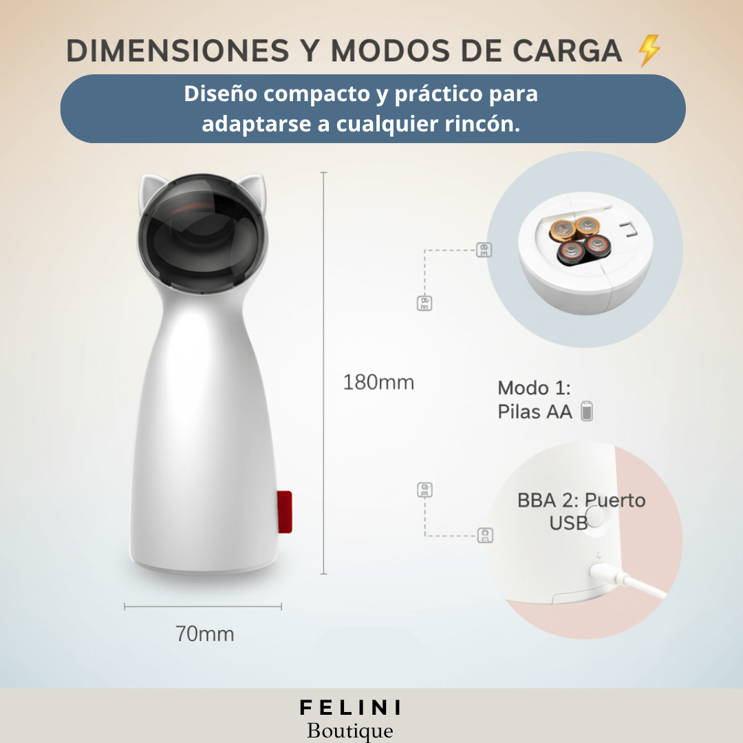 Robot puntero Láser Felini