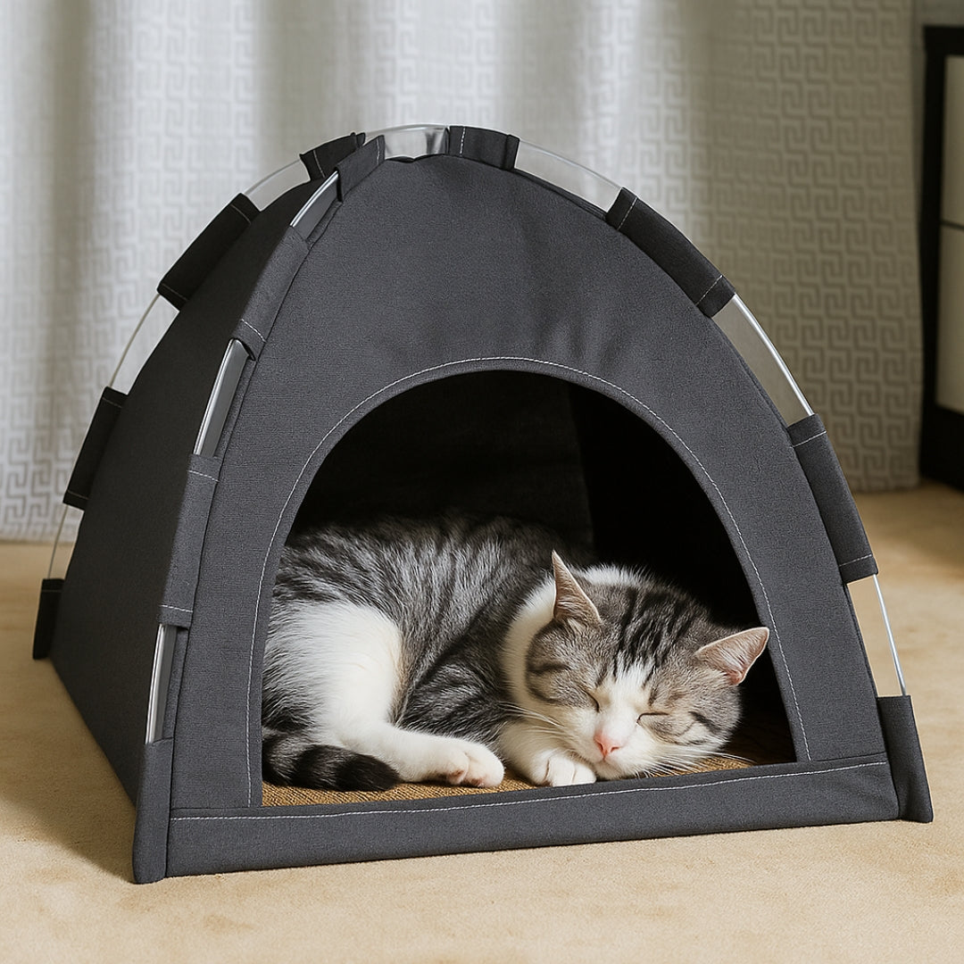 Cama en forma de campaña Family