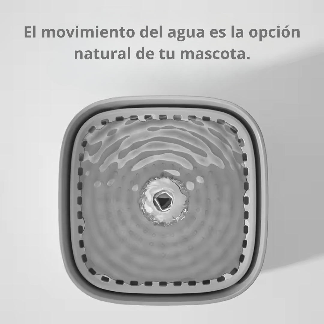 Fuente dispensador de agua automática recirculante Monju para gatos