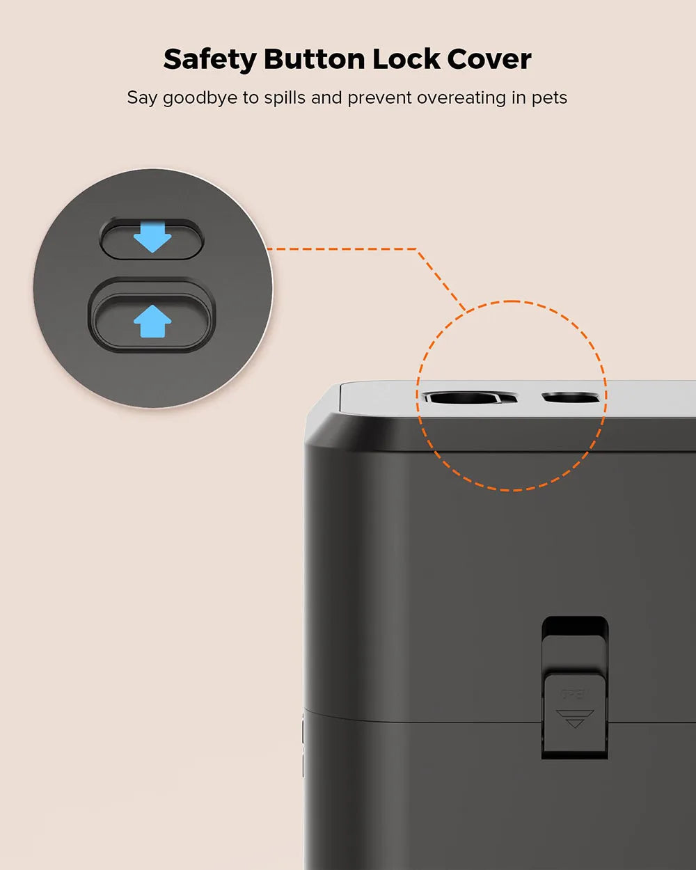Comedero Automático Inteligente con Temporizador y Control de Porciones para Mascotas