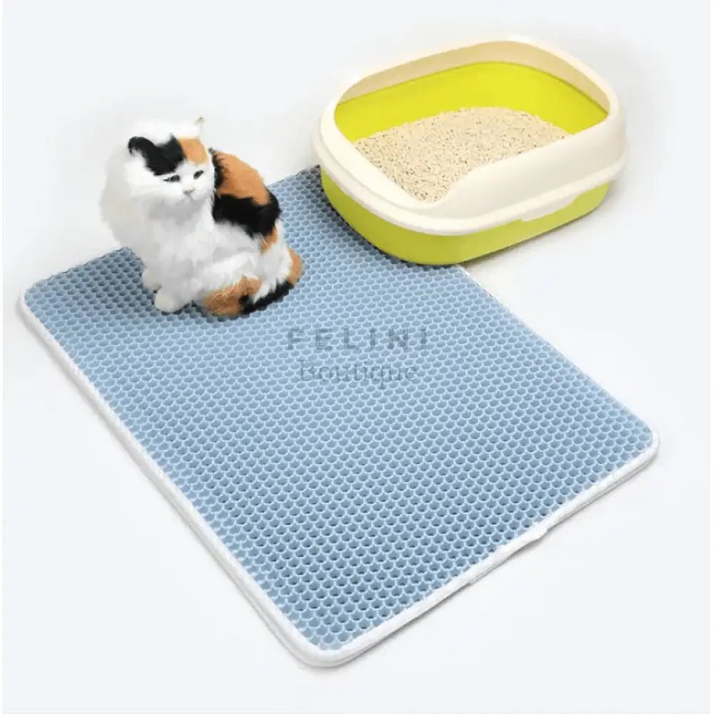 Alfombrilla doble de EVA para arena de gato - Boutique Felini