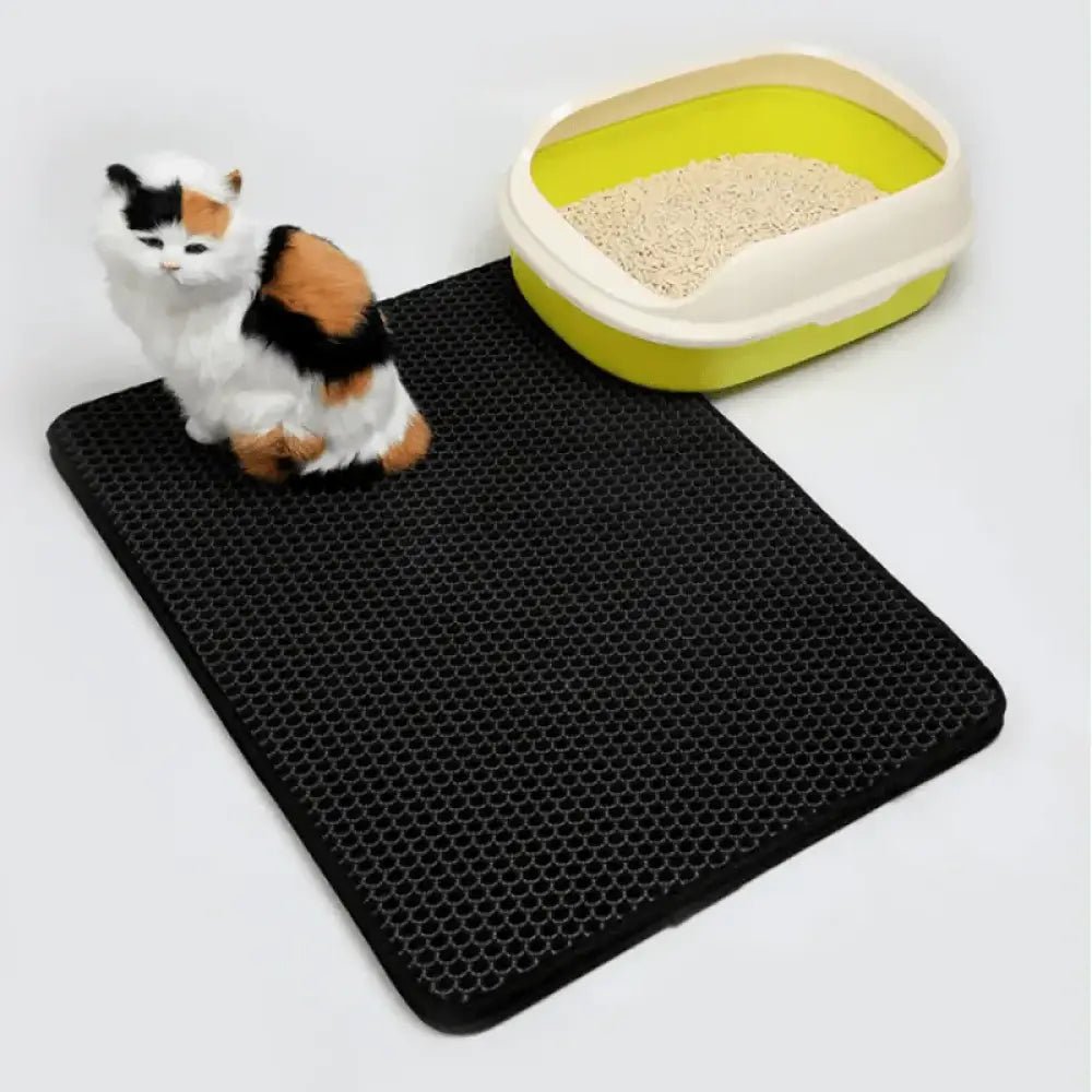 Alfombrilla doble de EVA para arena de gato - Boutique Felini