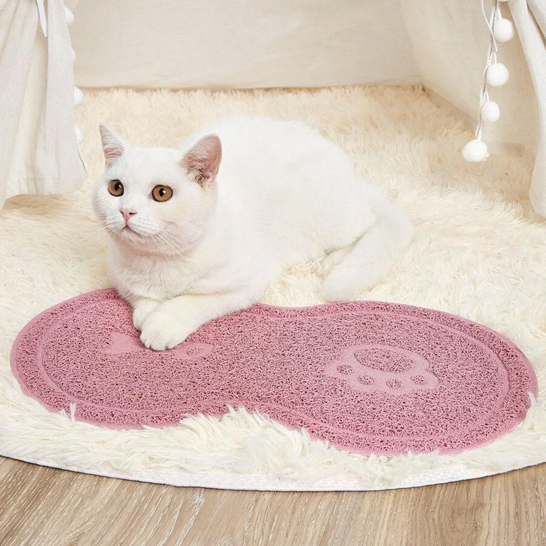 Alfombrilla Yummy para comedero y bebedero