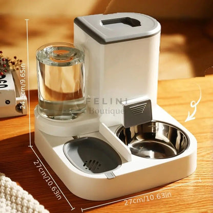 Alimentación Automática 2 en 1 para Mascotas - Boutique Felini