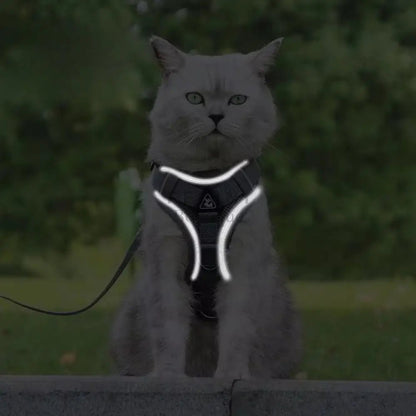 Arnés transpirante y reflectante Wolker - Boutique Felini