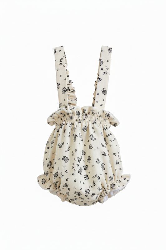 Ranita Blanco Roto Floral