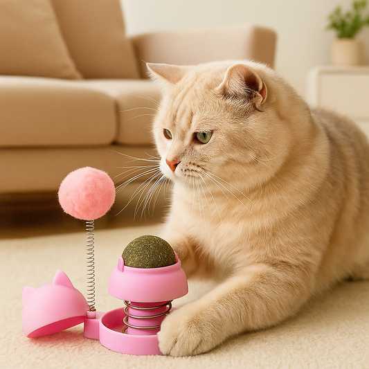 Bola catnip Punching interactiva para gatos
