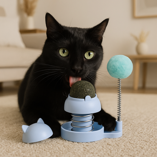 Bola catnip Punching interactiva para gatos