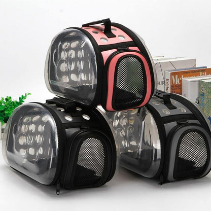 Bolso transportín transparente