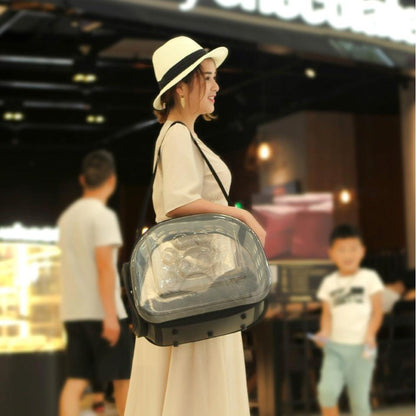 Bolso transportín transparente