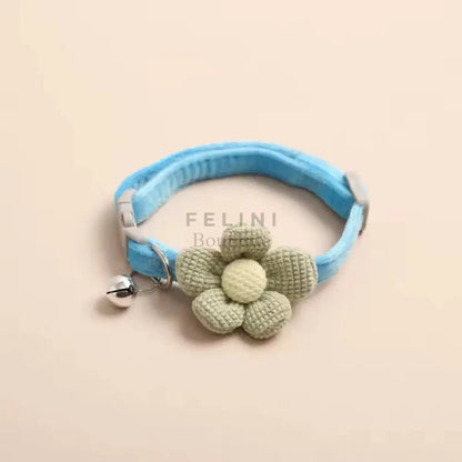 Collar Sweet flower para gatos - Boutique Felini