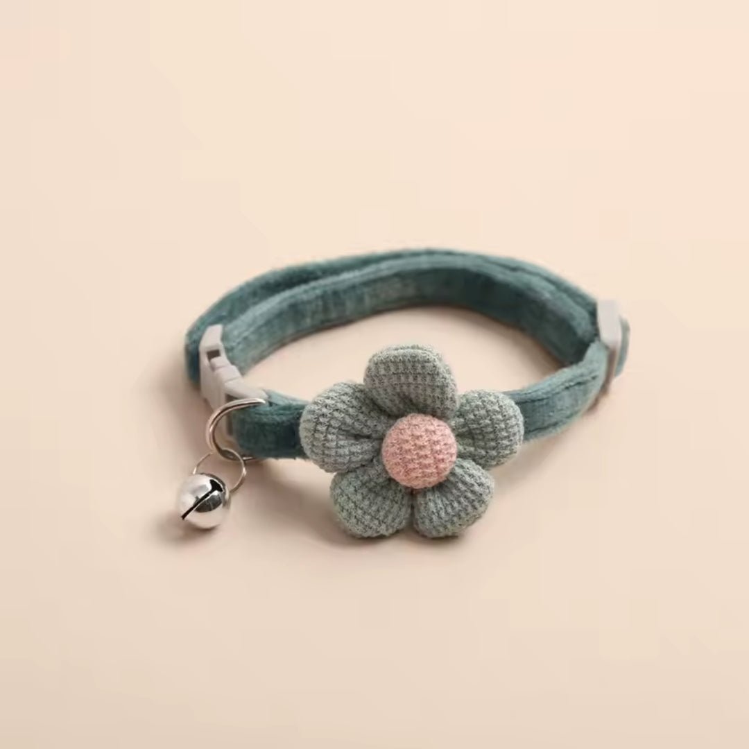 Collar Sweet flower para gatos