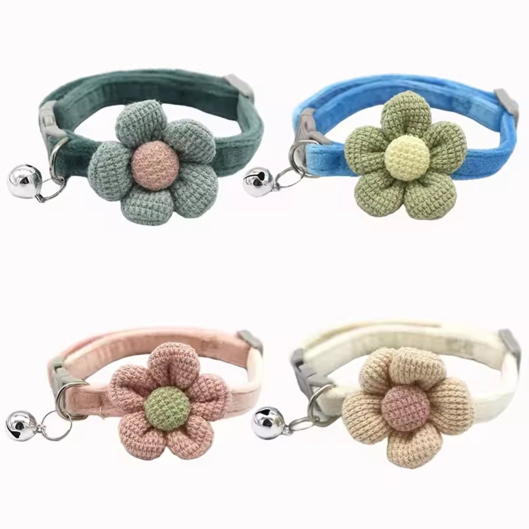 Collar Sweet flower para gatos