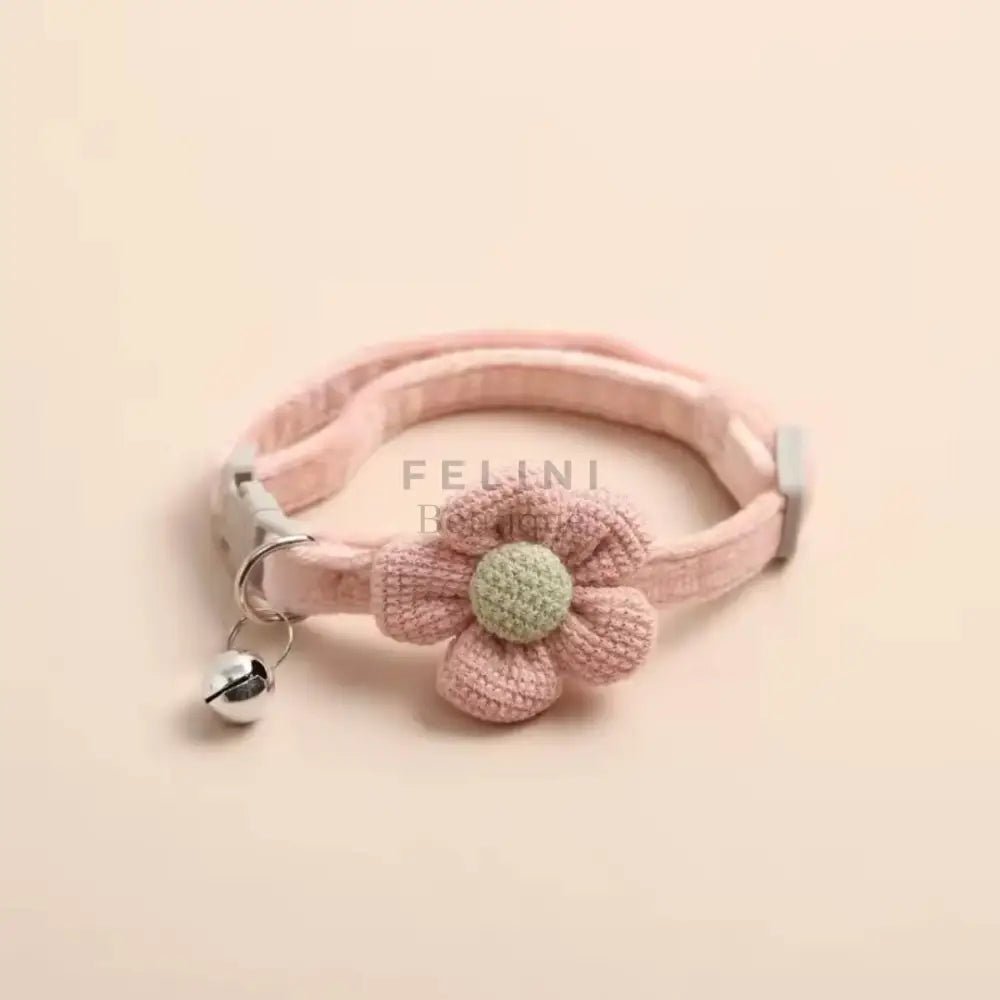 Collar Sweet flower para gatos - Boutique Felini