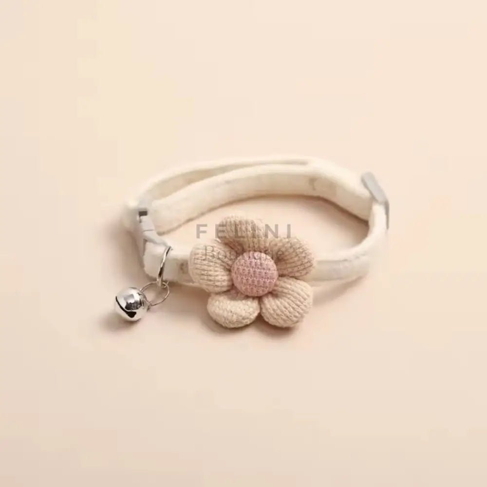 Collar Sweet flower para gatos - Boutique Felini