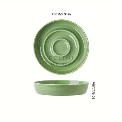 Comedero antivoracidad cerámica Circus - Boutique Felini