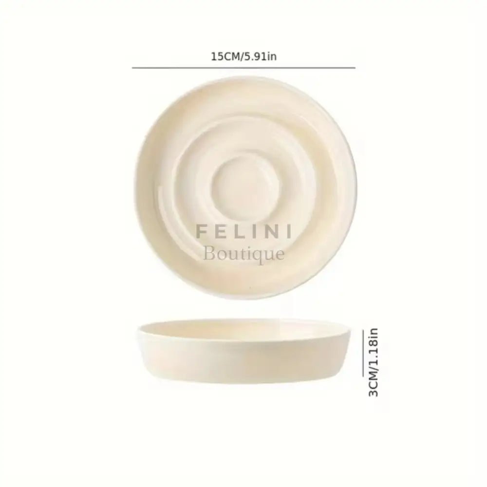 Comedero antivoracidad cerámica Circus - Boutique Felini