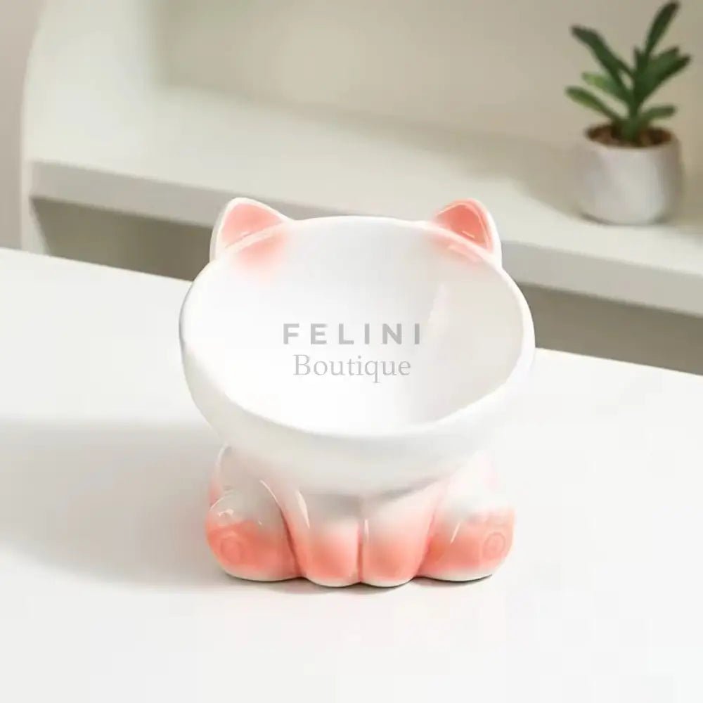Comedero bebedero cerámica Cat Bowl - Boutique Felini