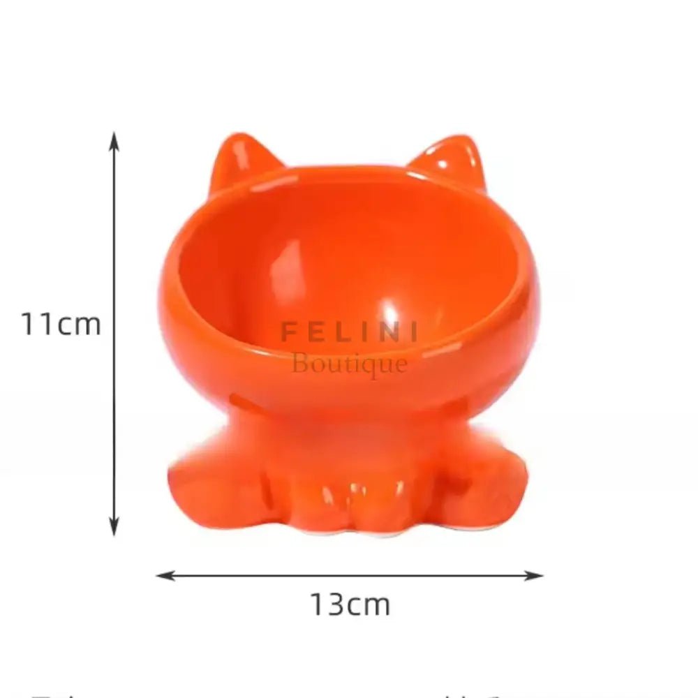 Comedero bebedero cerámica Cat Bowl - Boutique Felini