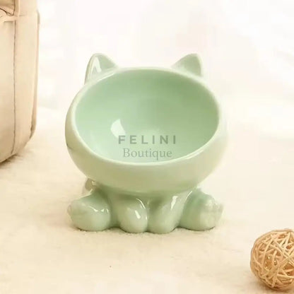 Comedero bebedero cerámica Cat Bowl - Boutique Felini