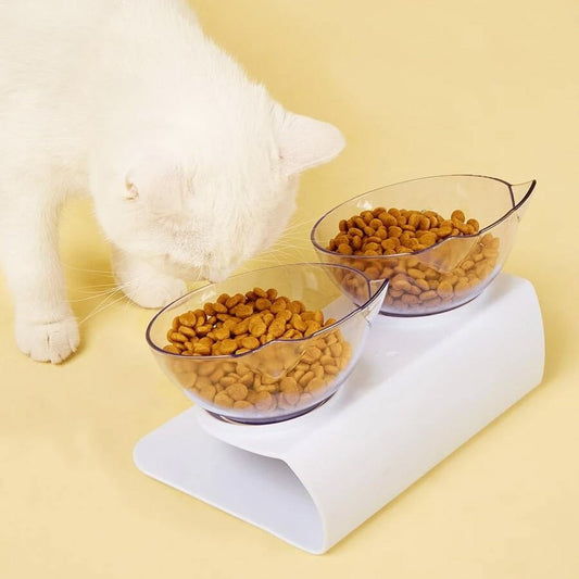 Comedero doble Kitty para gatos
