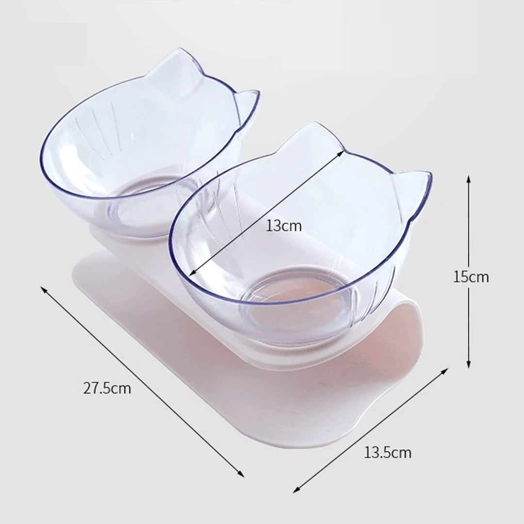 Comedero doble Kitty