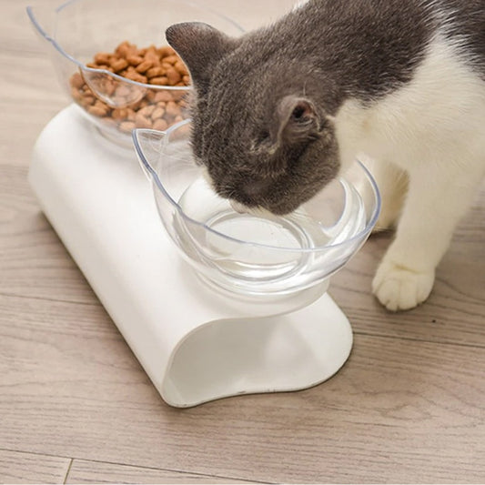 Comedero doble Kitty para gatos