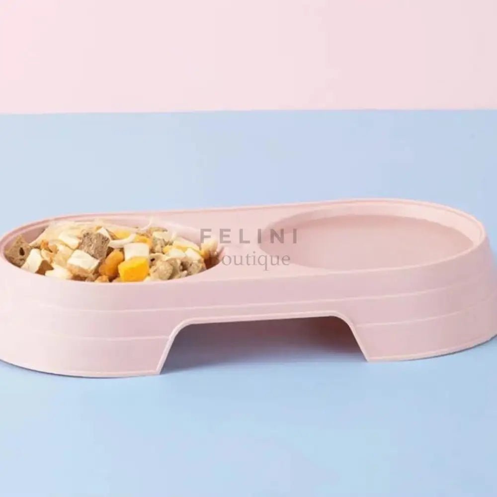 Comedero doble para gatos Colours - Boutique Felini