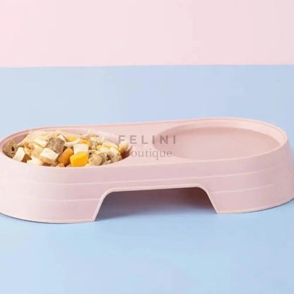 Comedero doble para gatos Colours - Boutique Felini