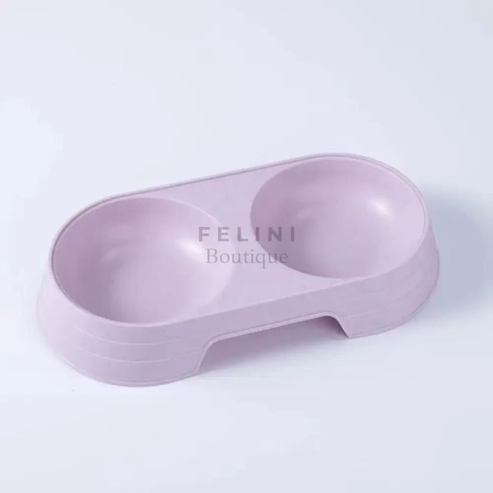 Comedero doble para gatos Colours - Boutique Felini