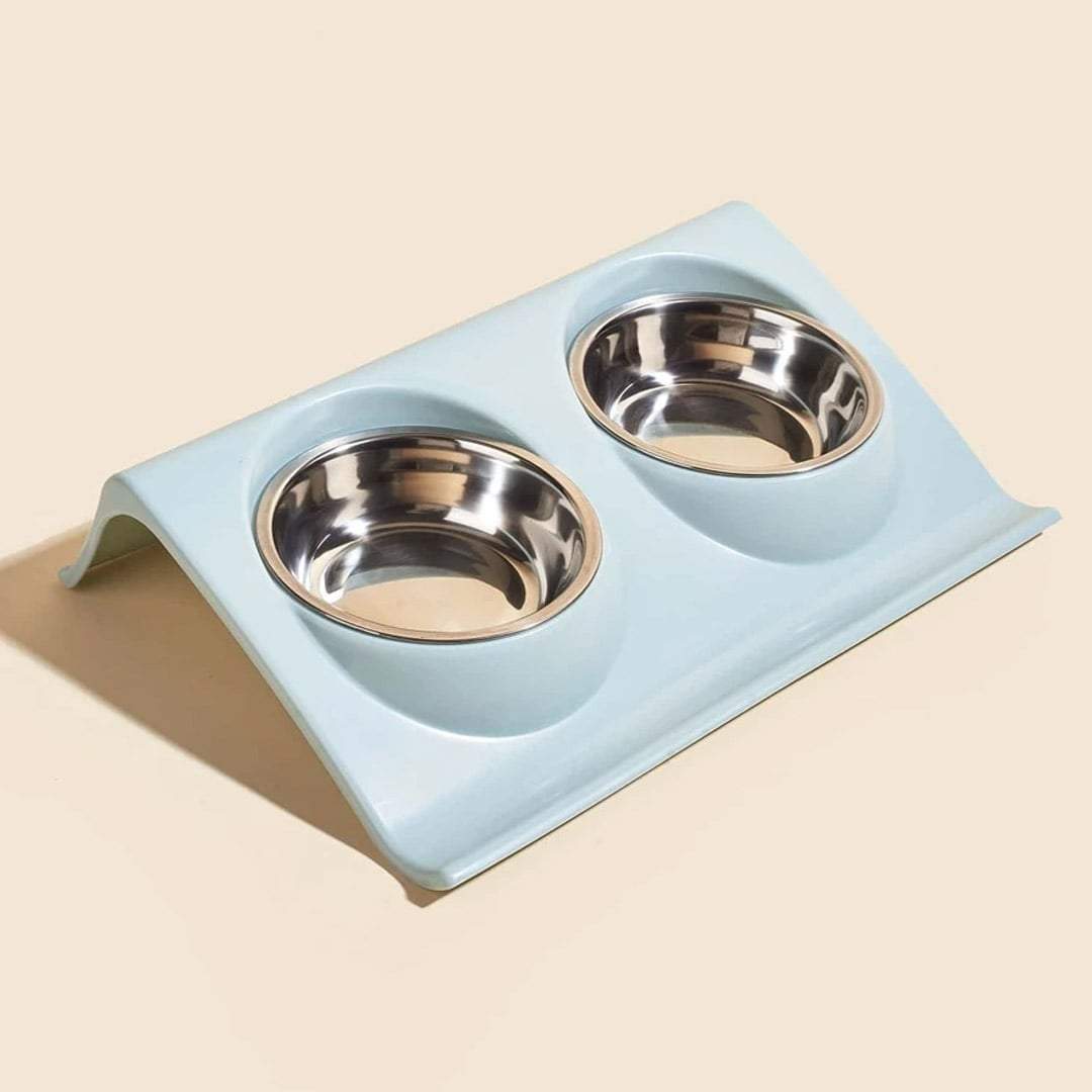 Cuenco doble de comida Cute para gatos