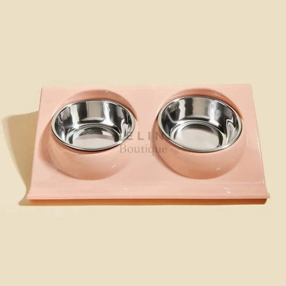 Cuenco doble de comida Cute para gatos - Boutique Felini