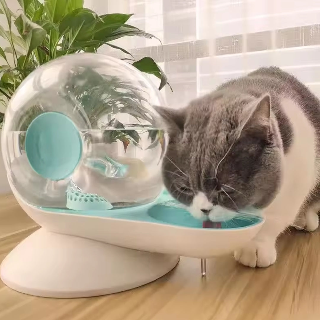 Dispensador fuente automática de agua Fresh recirculante para gatos