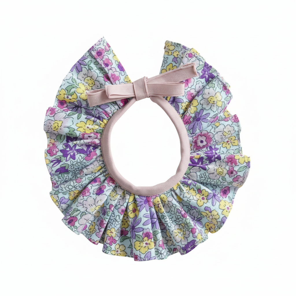 Cuello Flores Malva