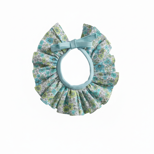 Cuello Flores Tina Azul