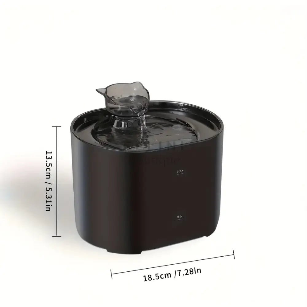 Fuente de Agua Ultra Silenciosa para Gatos (2.2L) / Bebedero Automático con Grifo en Forma de Gato y Conexión USB - Boutique Felini