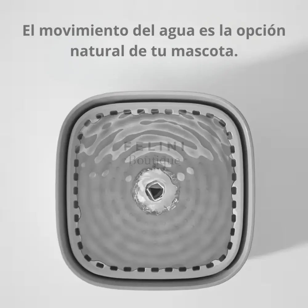 Fuente dispensador de agua automática recirculante Monju - Boutique Felini