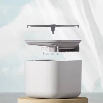 Fuente dispensador de agua automática recirculante Monju - Boutique Felini