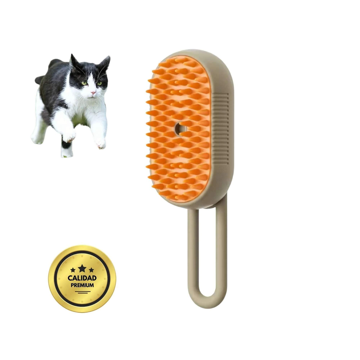 Cepillo de vapor multifuncional 4 en 1