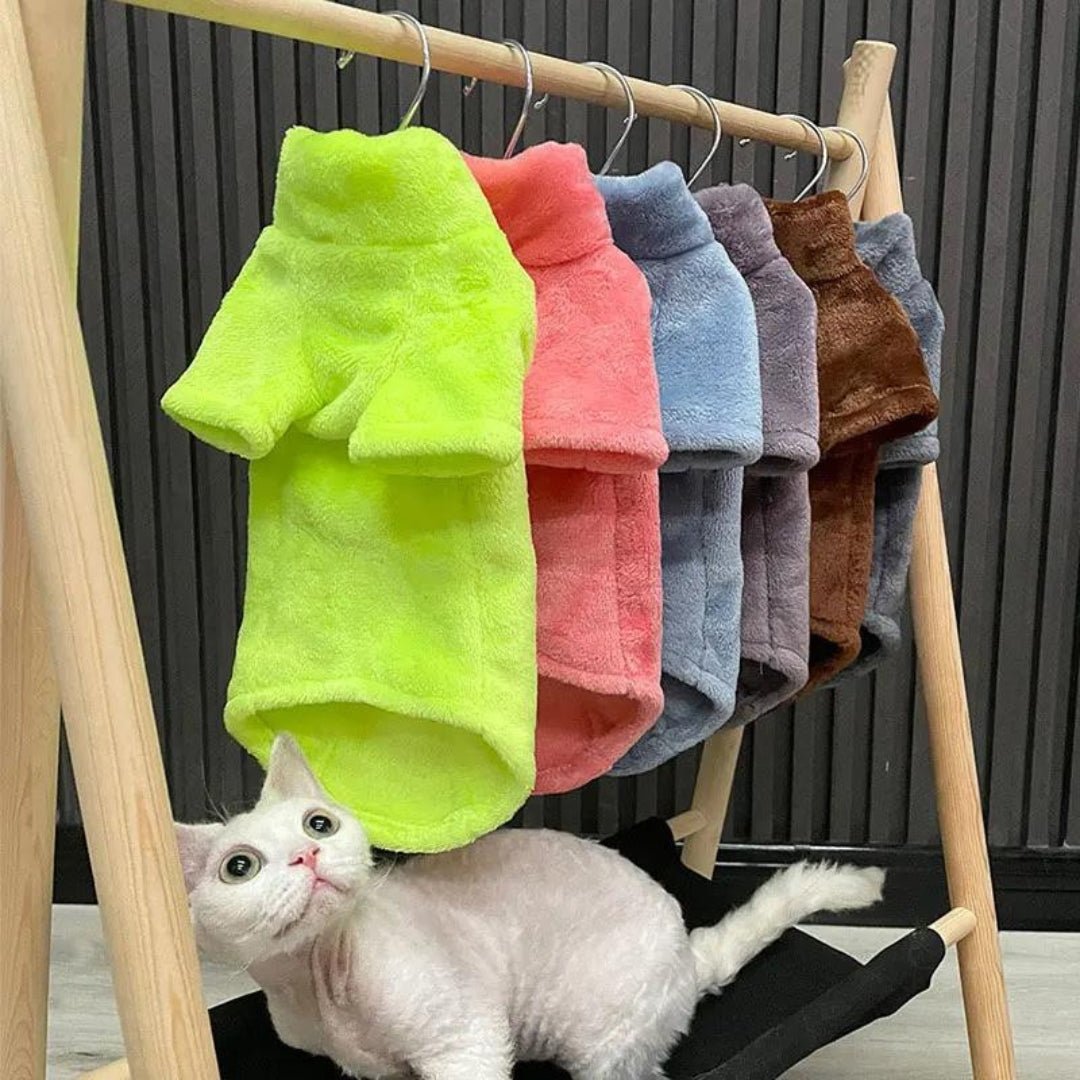Jersey Suéter Coquette cálido para gatos