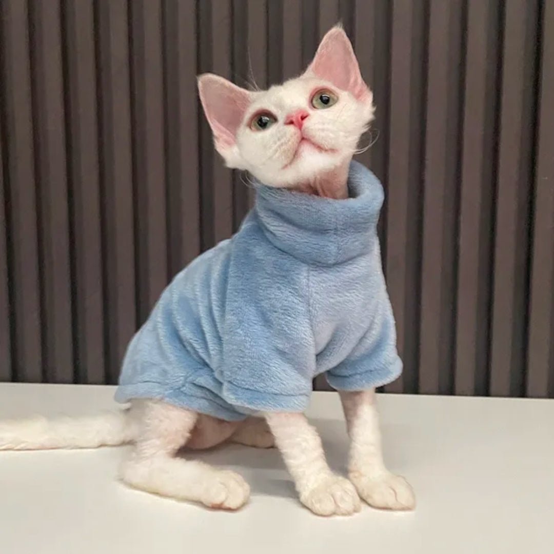 Jersey Suéter Coquette cálido para gatos