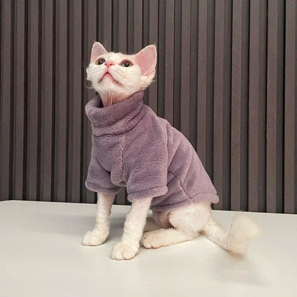 Jersey Suéter Coquette cálido para gatos
