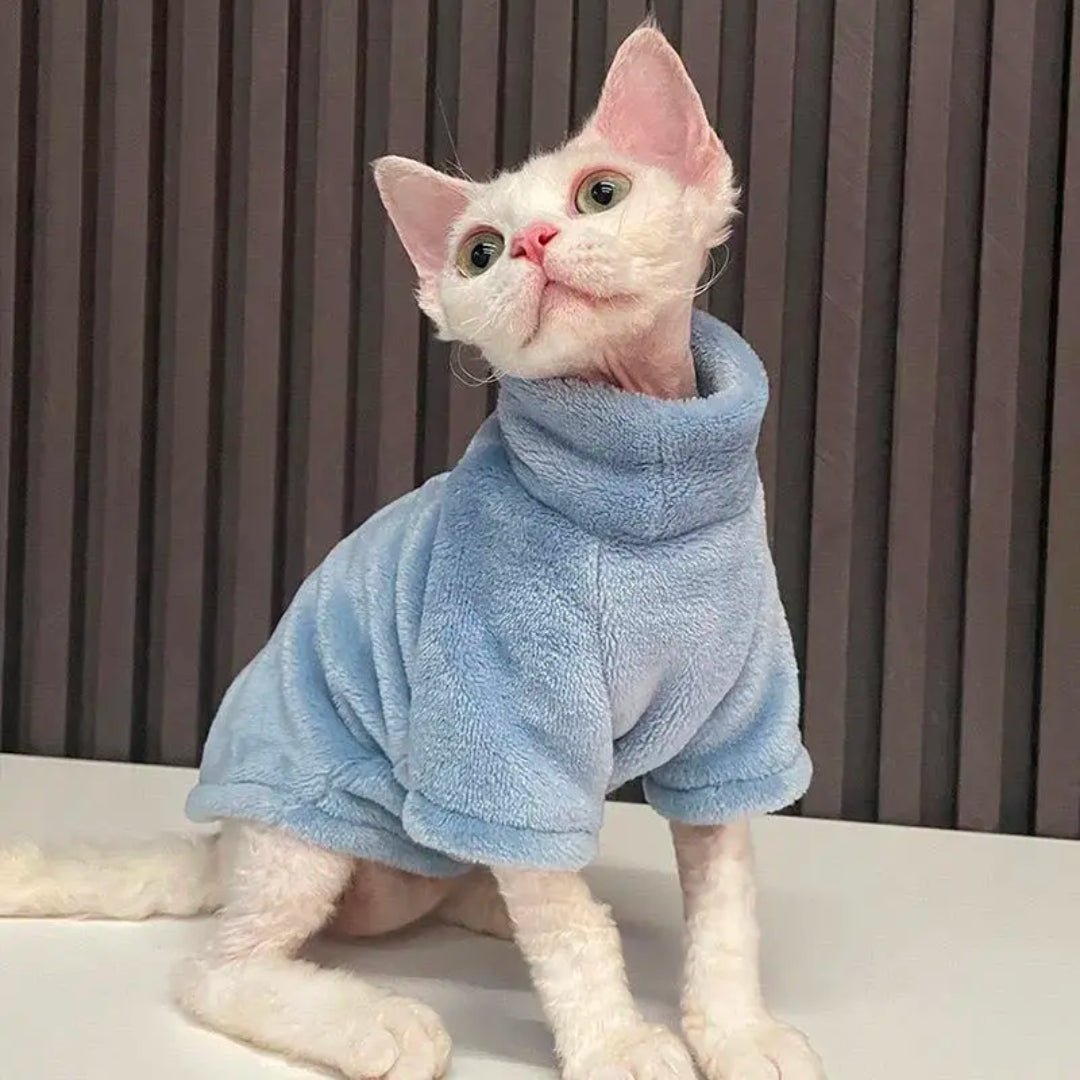 Jersey Suéter Coquette cálido para gatos