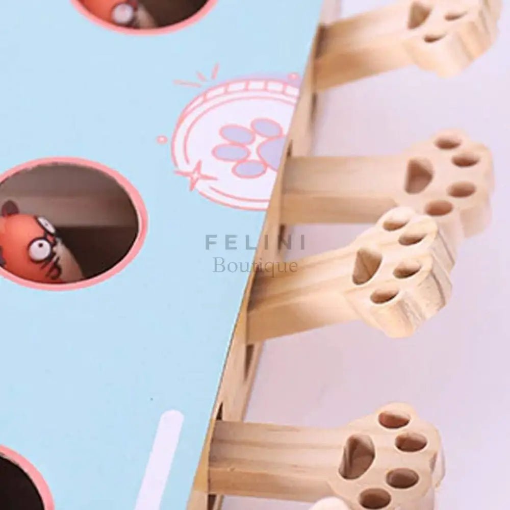 Juguete '¡Atrapa al ratón!' con rascador - Boutique Felini