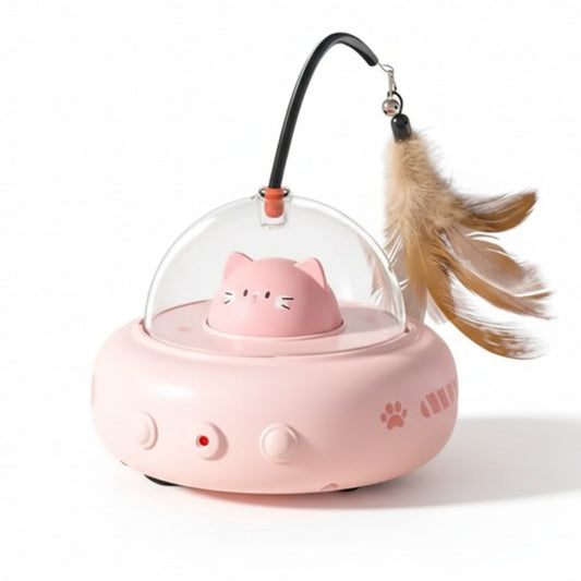 Juguete inteligente CatPlanet con láser interactivo para gatos