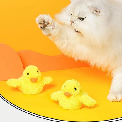 Juguete interactivo pato Donald para gatos