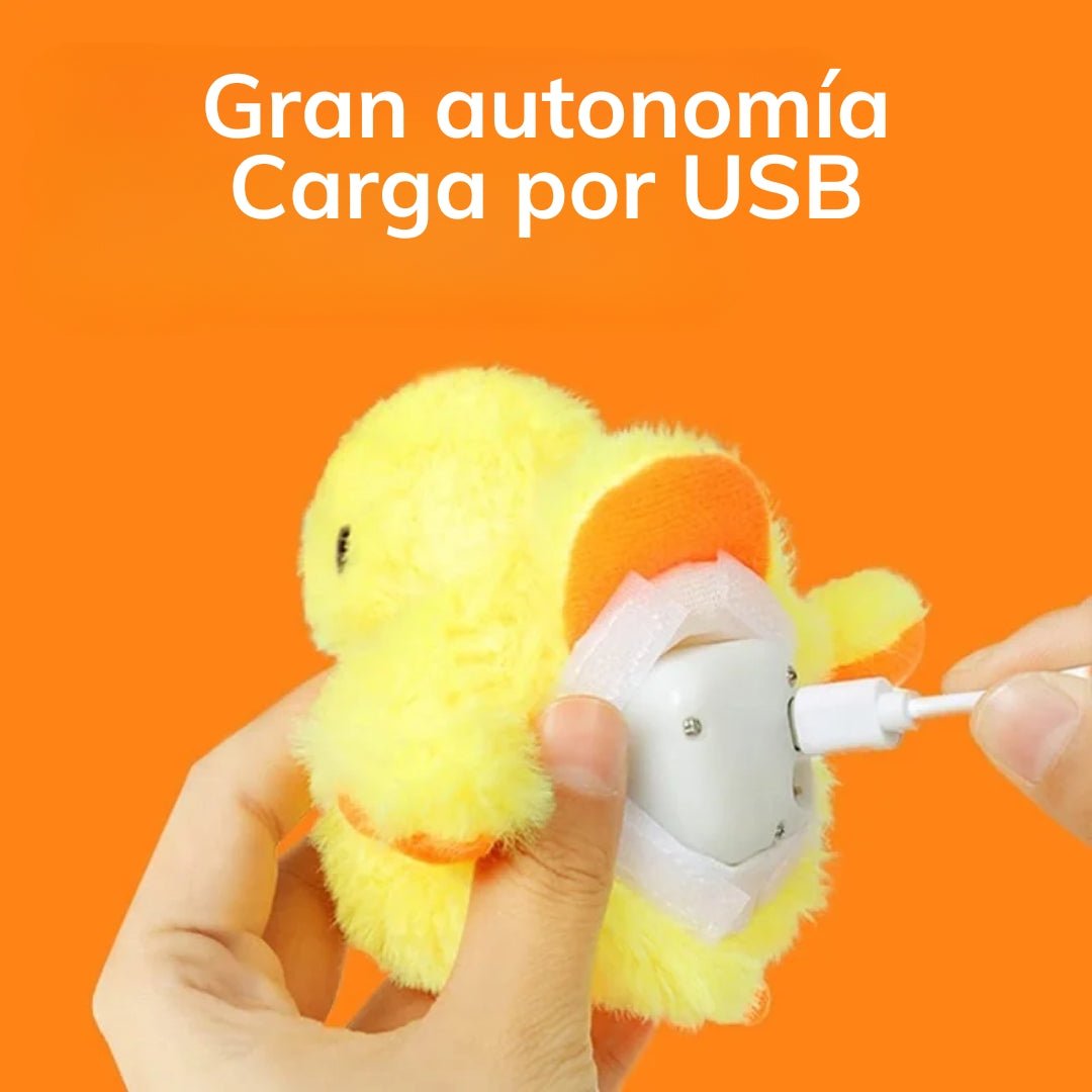 Juguete interactivo pato Donald para gatos