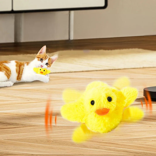 Juguete interactivo pato Donald para gatos