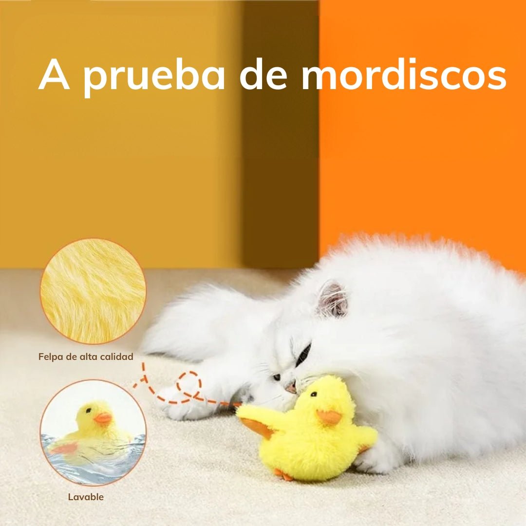 Juguete interactivo pato Donald para gatos